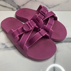 Chaco | (A2) Kids Pink Outdoor Waterproof Sandals Slides Sz 5